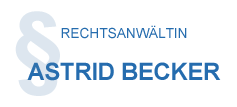 Rechtsanwältin Astrid Becker